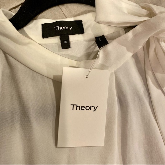 NWT Theory Maysprin Admiral Tieneck Top - Picture 2 of 15